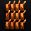 Set of 12 Cheddar Financiers